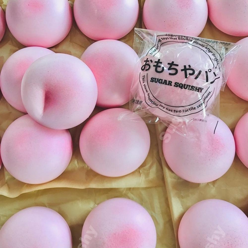 Mačkací simulace růžových buchet Mačkací hračka Měkká úleva od stresu Pomalé vracení Senzorická Fidget pro úzkost ADHD Autismus Dárky pro děti