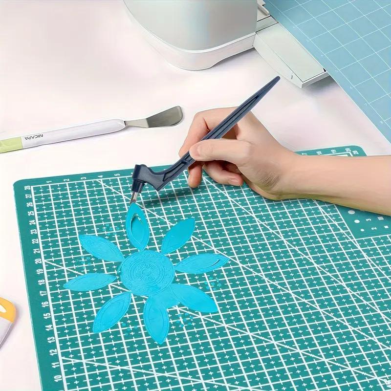 360° Rotating Carving Knife Simple Handbook Paper Cutting Carving Knife Office Cutting Tool DIY Utility Knife