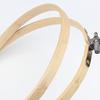 12Pcs Bamboo Embroidery Hoop 10Cm Circle Frame DIY Cross Stitch Craft Tool for Decoration Needlework Embroidery Hoop