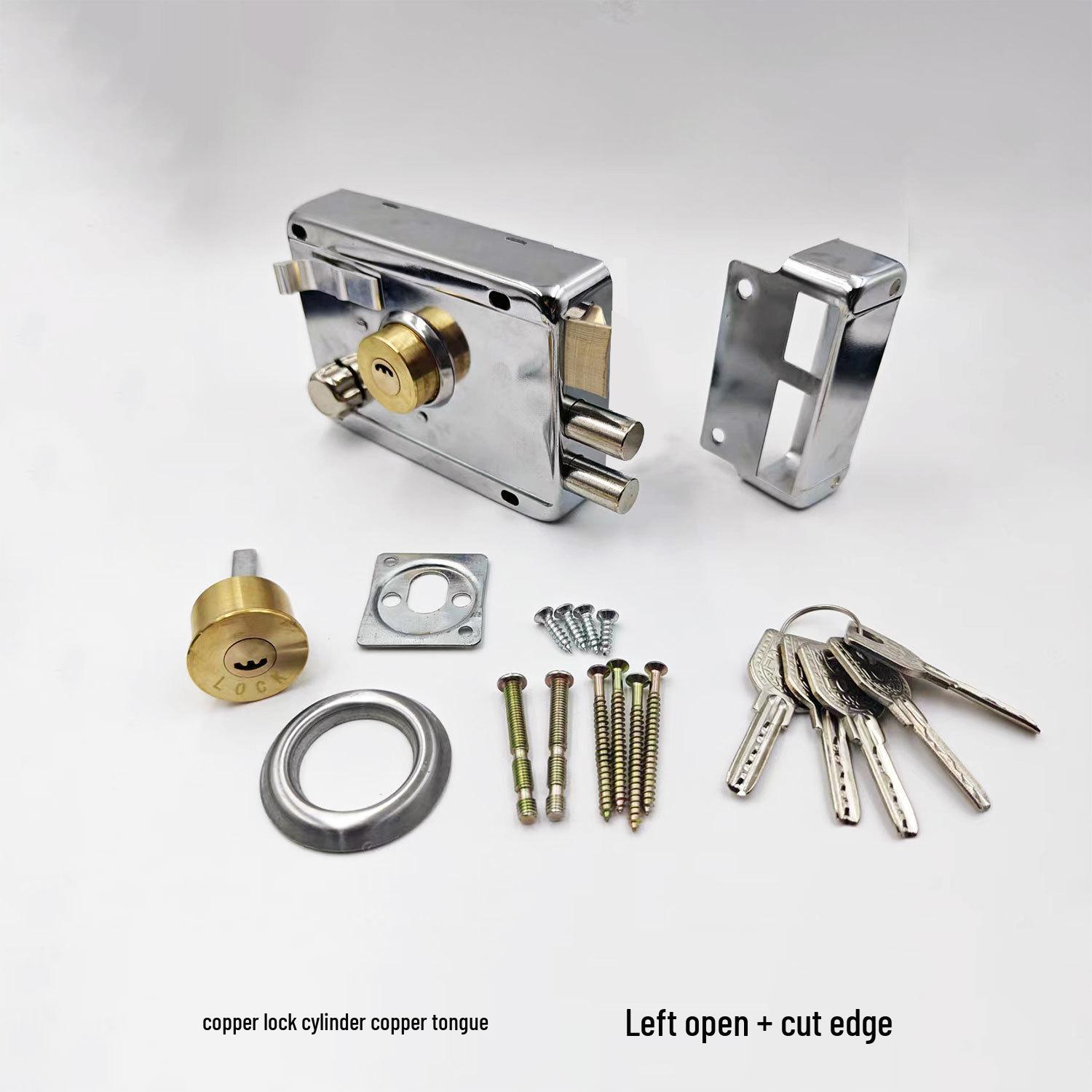 

Универсальный противоугонный дверной замок для спальни, арендованной квартиры, деревянных, железных, из нержавеющей стали, наружных и внутренних дверей