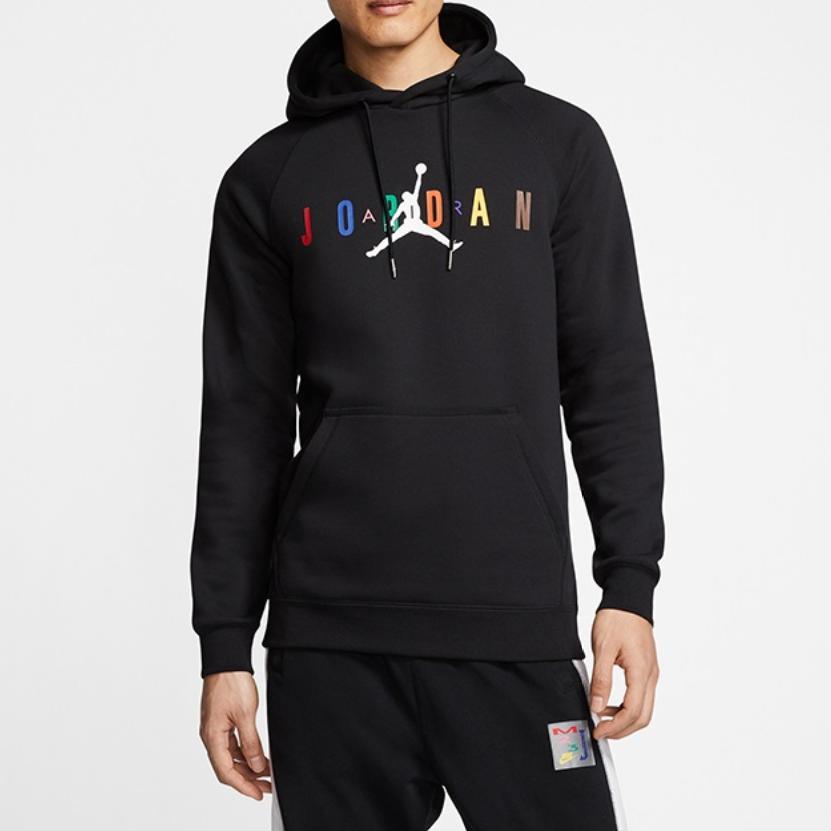 Jordan Air Sport Dna Hbr Fleece-Lined Knit Pullover Sweatshirt Men Tops Black CT6293-010