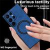 Deer Head Leather Magnetic Case For Samsung S25 S24 S23 Ultra 5G S22 Plus S21 FE Wireless Charging Cover Accessories