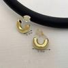 Golden Golden Ear Clip Without Piercing Women's New Simple Ring Ear Clip Ear Earrings