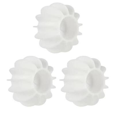 3PCS Reusable Silicone Laundry Ball Clothes Hair Cleaning Tools Pet Hair Remover Washing Machine Cat Hair Catcher Laundry Ball