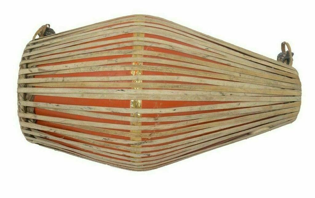 South Indian Musical Pakhawaj Khol Percussion Instrument – Mridangam Drum with Bag