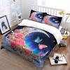 Elegant Moonlit Rose-Themed Decor  Kid'S And Adults' Bedroom Decor, Exquisite Three-Piece Bedding Set Gift