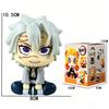 10Cm Anime Merch  Tanjirou Doma Sanemi Rengoku Obanai Q Version Pvc Collectible Model Toy For Kids Adults Gifts