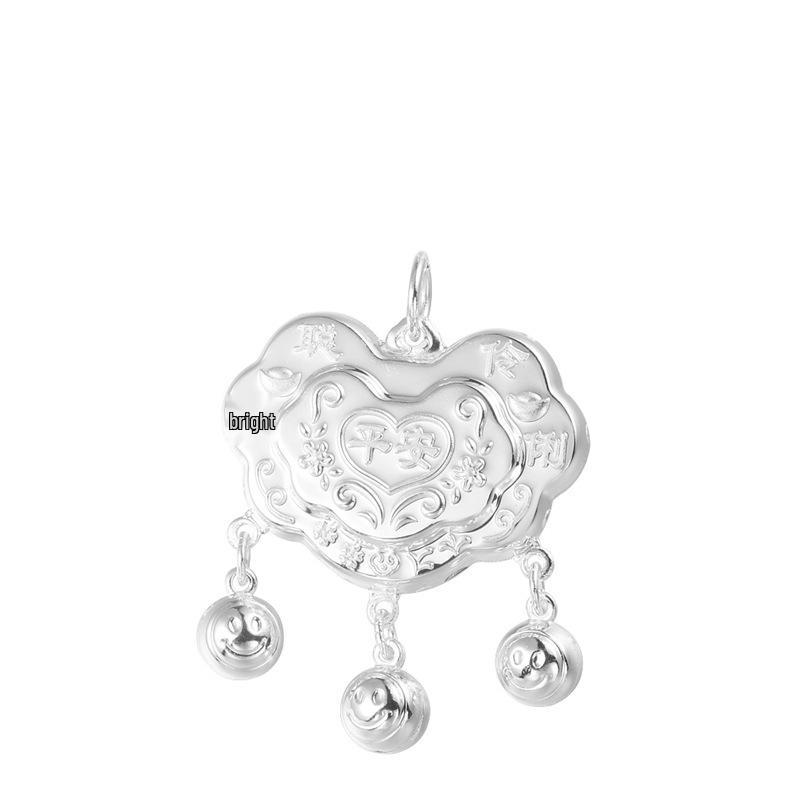 S999 Sterling Silver Safe Baby Rattle - Newborn Longevity Lock for First Birthday 999 Silver