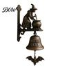 Christmas Entryway Decoration Vintage Doorbell, Welcome Wall Hanging, Deer/Snowman/Santa Claus/Penguin/Witch Decor, Unique Kitchen Accents Decorative