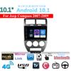 10.1''  Car Stereo Radio Mirror Link OBD RDS For Jeep Compass 2007-09