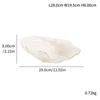 European Phnom Penh Shell Plate Ceramic Decorative Ornament Family Company Fruit Candy Fruit Plate Light Luxury Decorative Plate