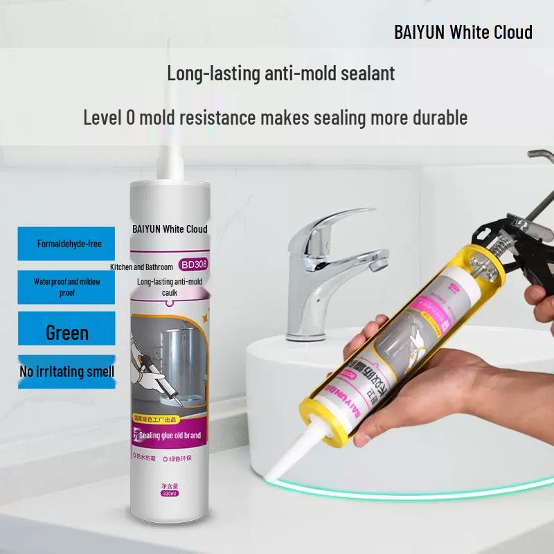 BAIYUN 12x Anti-Mold Bathroom & Kitchen Sealant