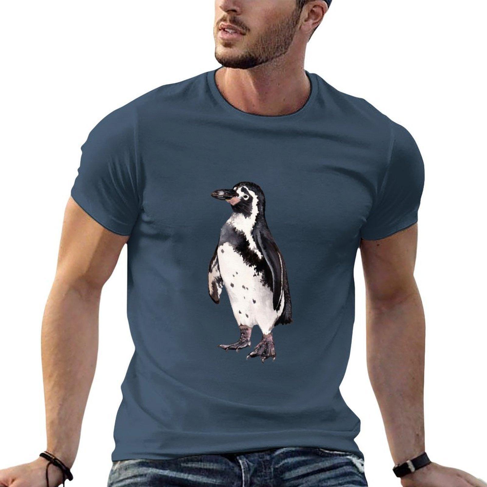 Humboldt Penguin Tshirt Moisture Control Sports Tee S