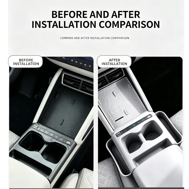 For BYD Atto 2 Yuan UP Central Control All Inclusive Silicone Pad Waterproof and Scratch Resistant Protection Modification