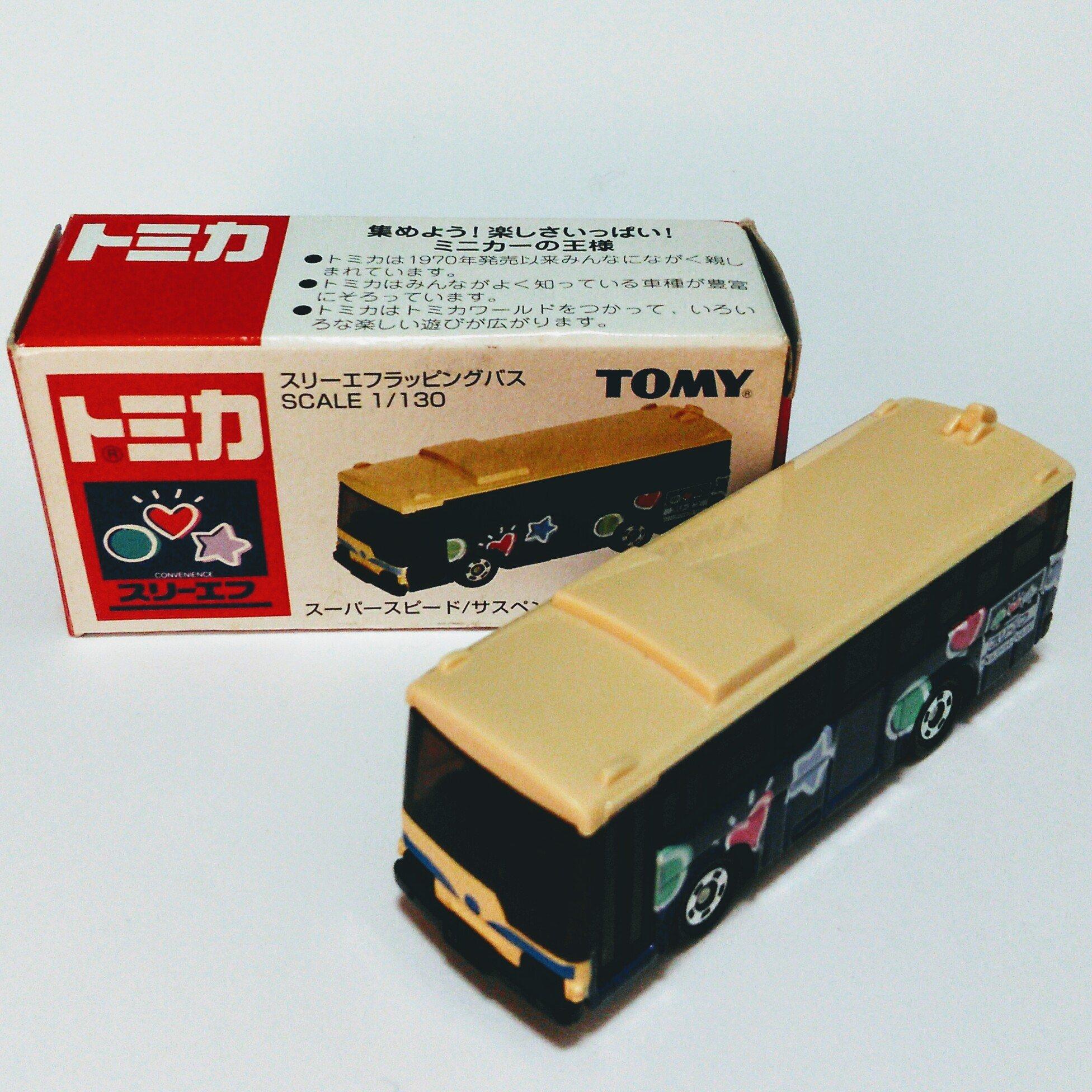 

Tomy Tomica Three F Wrapping Bus 1/130