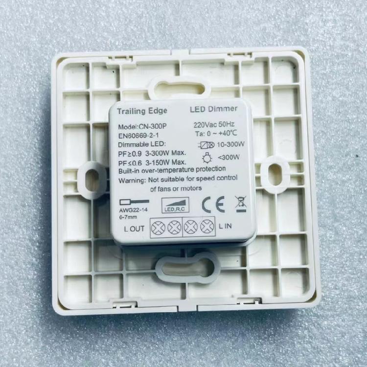 300W LED Dimmer Switches Rotary Knob Dimmer Switches Dimmable Lighting Solution Adjustable Controller Easy to Use
