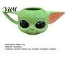 Cartoon Theme Kitchenware 3D Ceramic Water Cup, Cute Relief Coffee Mug, Creative Birthday Present for Kids Decorative Unique Desktop Decoration