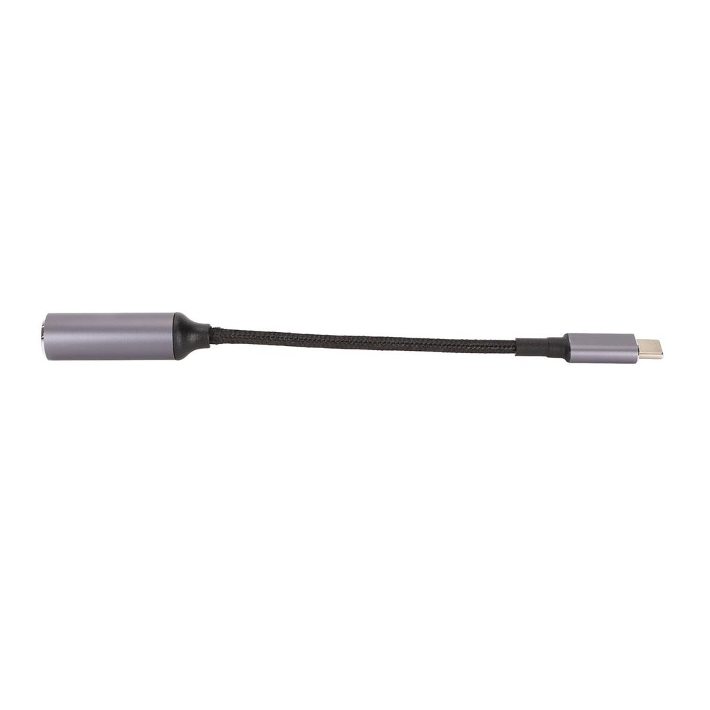 DC 5.5mmx1.7mm To Type C Power Cable Female To Male 100W PD Charging Cable with Identification Chip for Phone Tablet