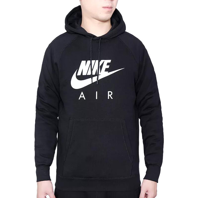 Nike Sweatshirts Men's Black Hooded Moderate Regular BQ5532-010