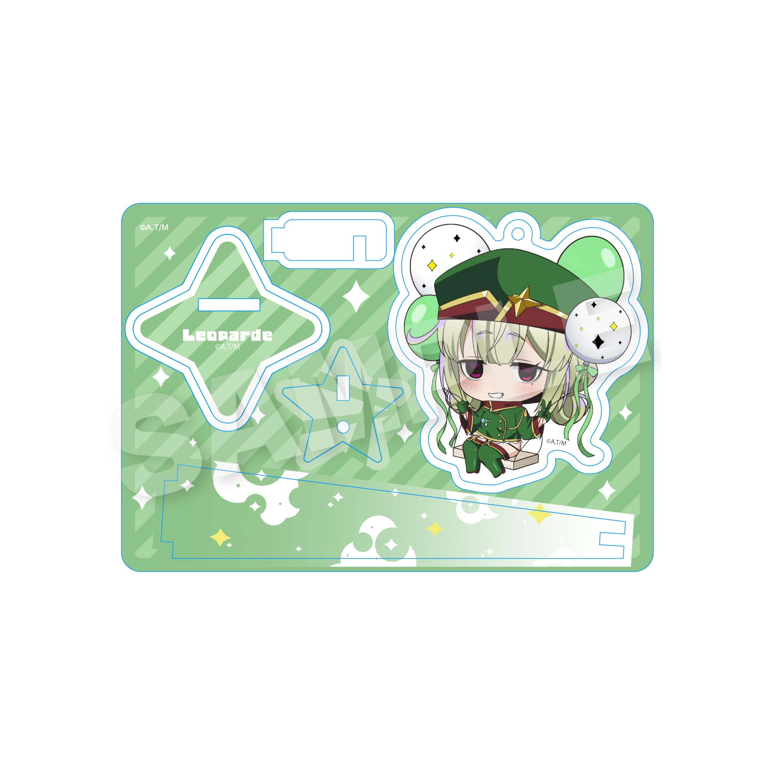 

Тоскуя по брелоку-подставке для магической девушки-леопарда Барунко