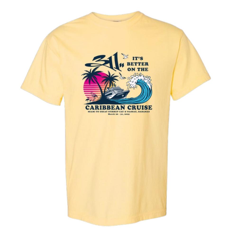 

311 Band Wave Tshirt Unisex Heavy Cotton All Sizes Reprint Gift For Fans Unisex T-Shirt XXXL