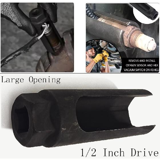 1/2  Drive Car Oxygen Sensor Socket Wrench Removal tallation Tool Universal*1 182401149462|