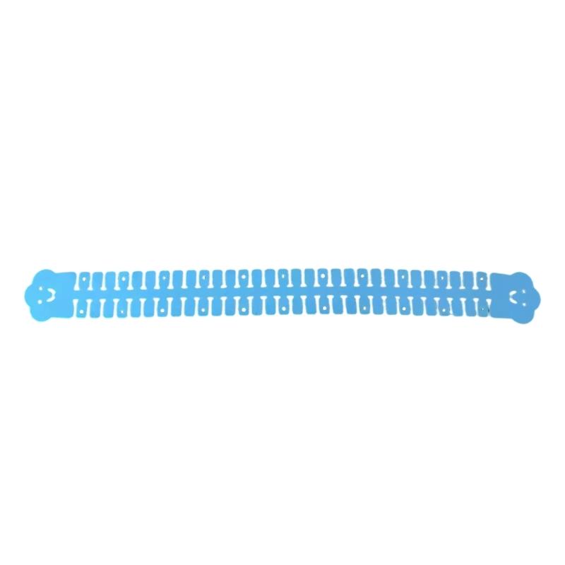 

Sturdy Silicone Hemming Tool and Needle Set for Fabric Edges Rolling Portable Sewing Aid Home Use синій