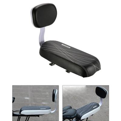 Soft Bike Seat Cushion PU Leather Rear Rack Seat Durable Mountain Bike Cushion  Passenger Carrying
