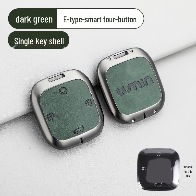 Changan Nuomi Corn Key Case: Lumin Square Candy Car Key Shell for Men & Women