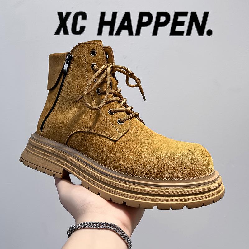 British Martin boots in the autumn and winter of 2024 new thick-soled versatile retro tooling explosive short boots 81589-A