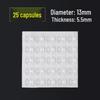 Cylindrical Transparent Silicone Anti-Collision & Non-Slip Furniture Pads