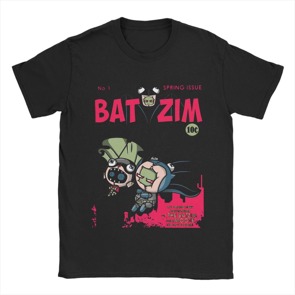 Streetwear T-Shirt Beach Invaders Zims Leisure T Shirts Pure Cotton Tee Shirt for Men Y2K Classic Custom DIY Short Sleeve Tees