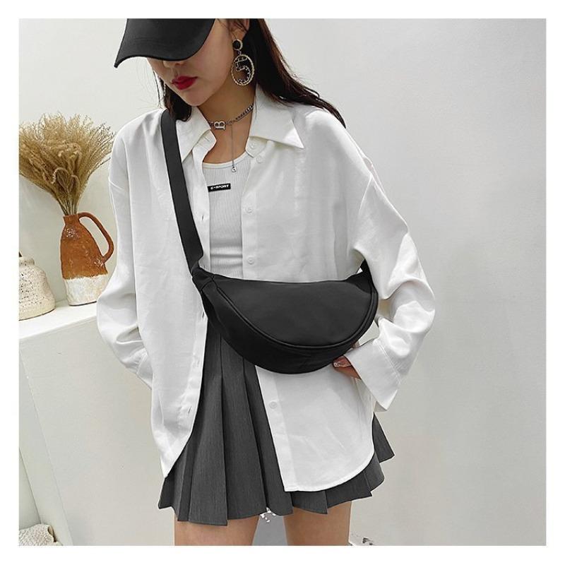 Summer Simple Dumpling Bag Foreign Air Network Red Crossbody Bag Trend Nylon Korean Version Casual Shoulder Bag