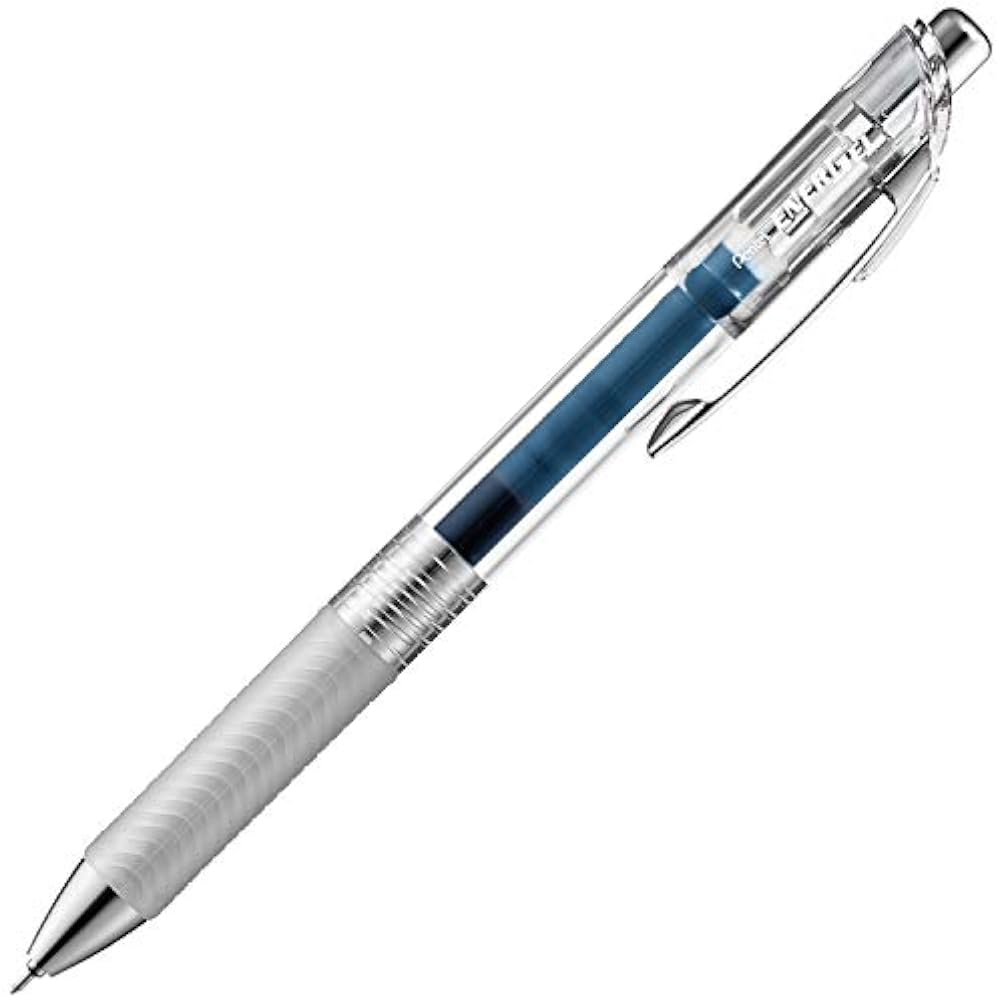 Pentel Ballpoint Pen Gel Ink Gel Infree 0.4mm Clear Shaft XBLN74TL-CA Blue Black