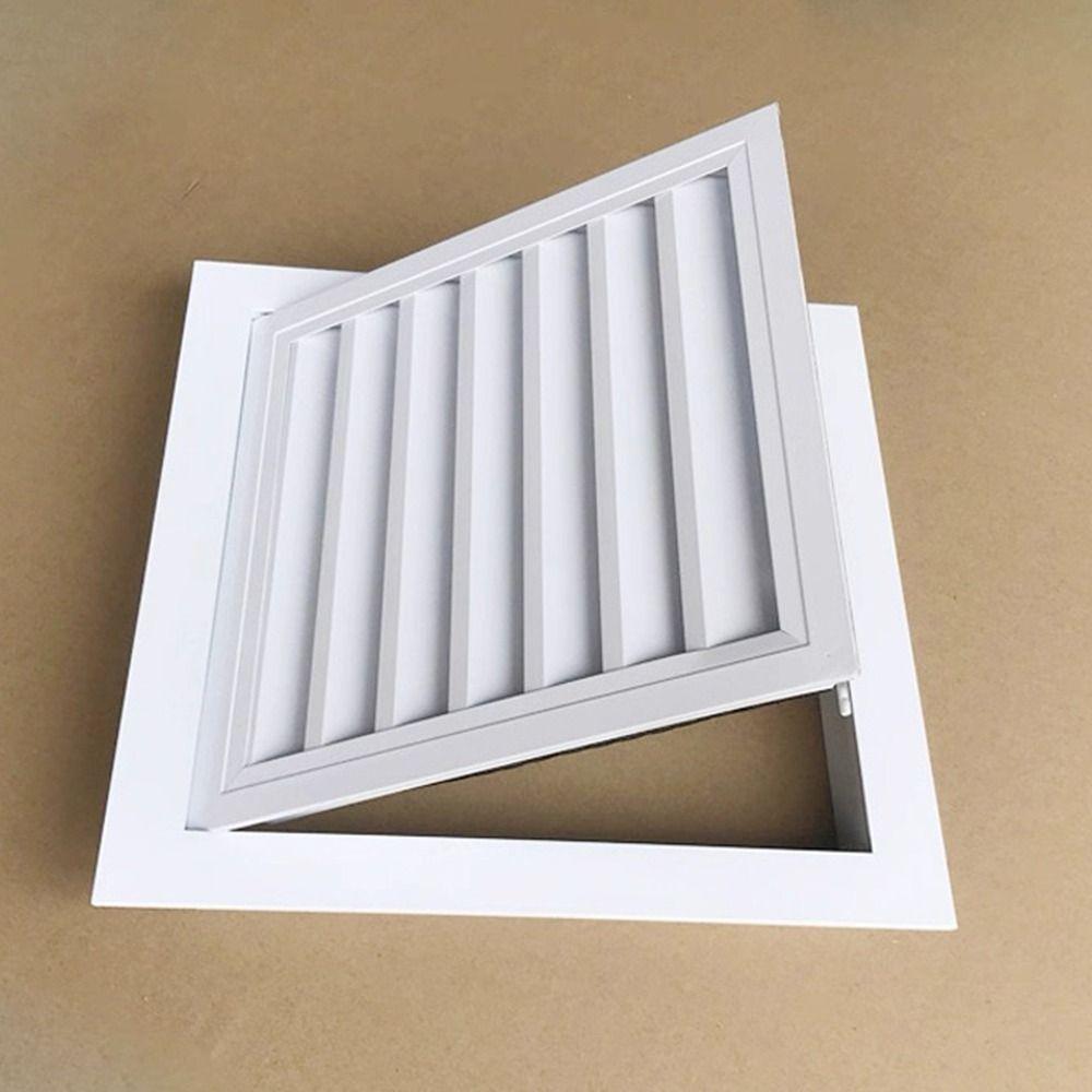 Square Gable Vent Aluminum Alloy Gable Wall Shed Vent New Air Vent Grille Exterior Walls
