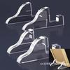 2Sets Transparent Acrylic Photo Frame Stand Display Cabinet Base Stand Medal Certificate Desktop Ornament Decoration