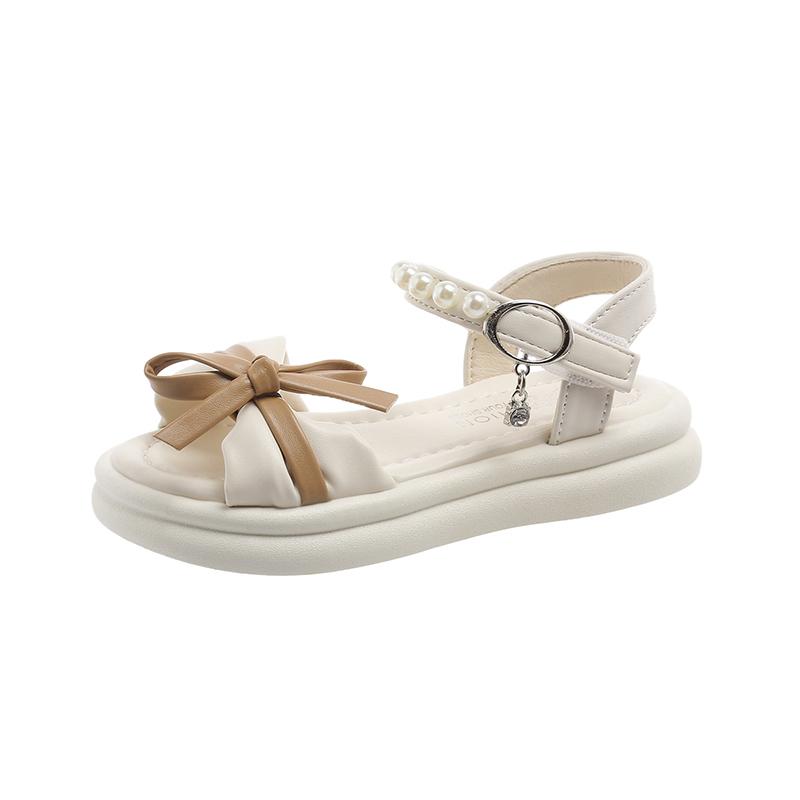 Girls  shoes, children s summer new sandals, casual beach shoes, girls, adults, babies, soft soled princess shoes 37