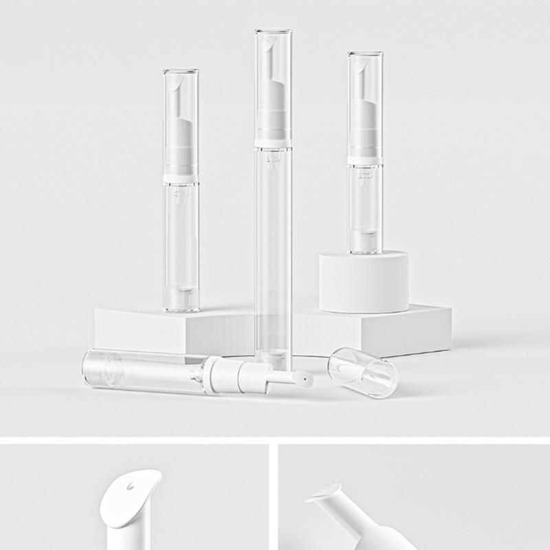 5/10Ml Empty Cosmetic Container For Eye Cream Massage Essential Refillable Bottle Lip Balm Metal Top Soft Tube