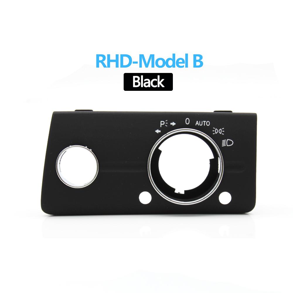 LHD RHD Front Dashboard Headlight Lamp Switch Cover Trim Replacement For Mercedes Benz W211 E Class 320 350 550 2003-2008