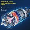 Dual-Purpose Wireless Car Vacuum & Pet Hair Remover with Suction and Blowing
