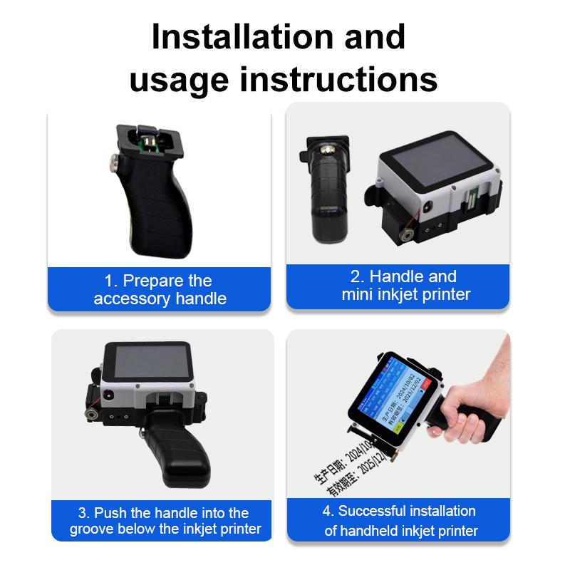 Encoding Machine Multi language Handheld Mini Portable Label Inkjet Printer Date Batch Number Pattern Character Universal Ink