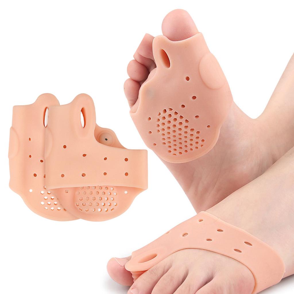 1 par separador de dedos para alinhamento ortopédico de joanete, espaçador de dedos, alisador, alívio da dor, palmilhas para fascite plantar, calos