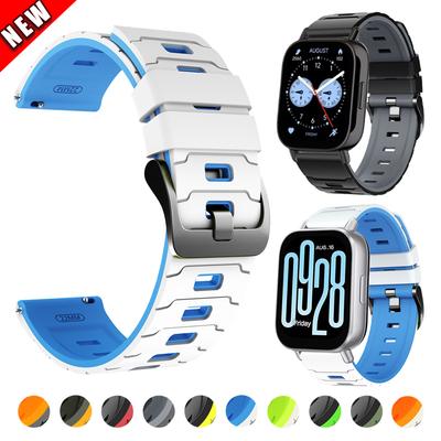 Cinturino in Silicone per Redmi Watch 5 Lite/Active Cinturini 22mm per Xiaomi Watch S1 S2 S3 S4 Braccialetto Sportivo Cinturini di Ricambio