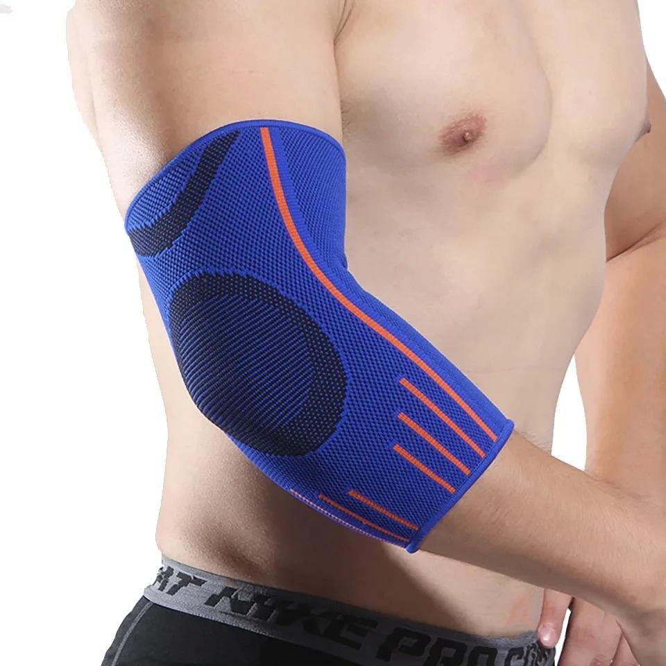 Breathable Elbow Compression Sleeve Support For Volleyball Tennis Gym Non-Slip Arthritis Pain Relief Arm Protector