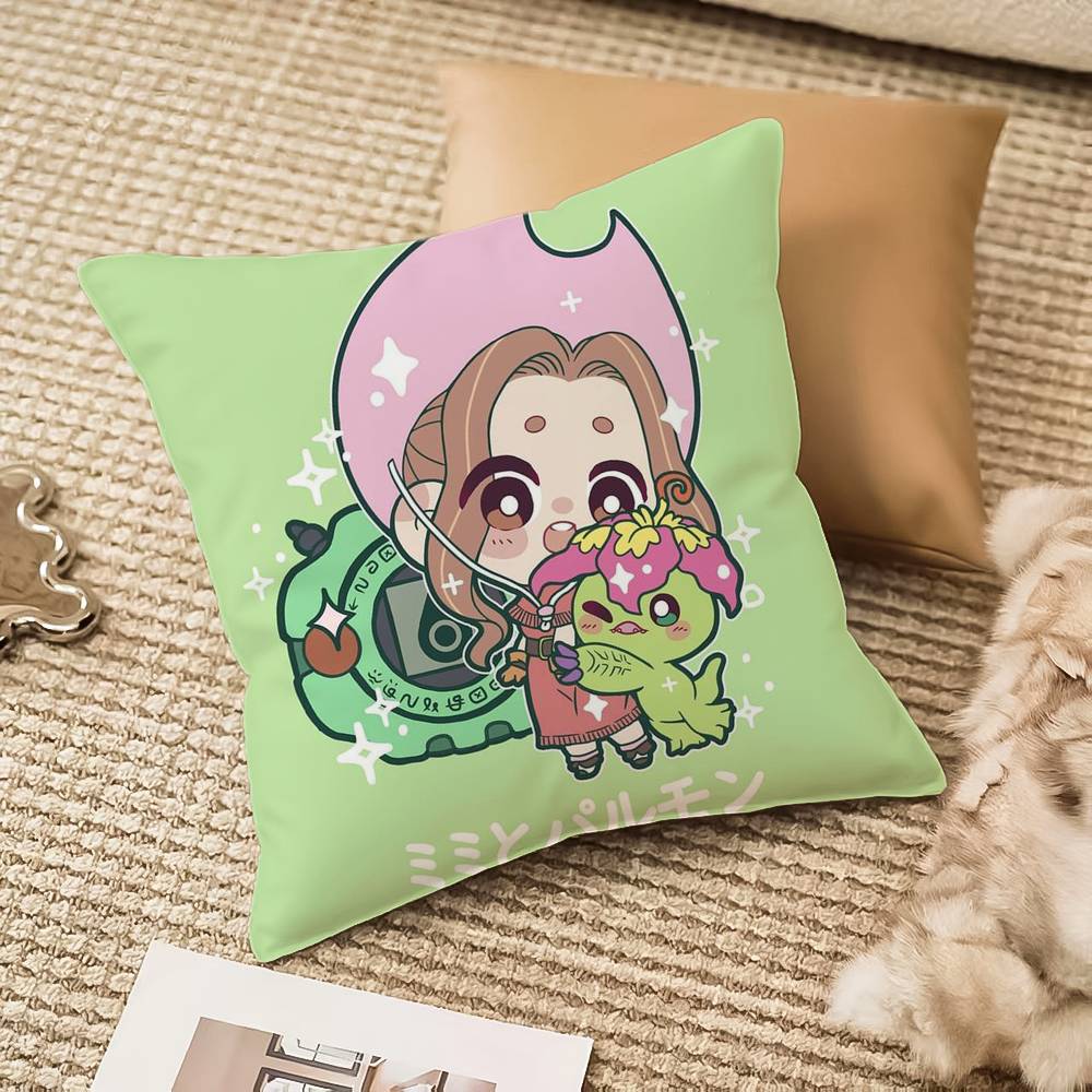Niedlicher D-Digimon Adventure Kissenbezug Hausstaubmilbenabweisend Unsichtbarer Reißverschluss Sofa Bett