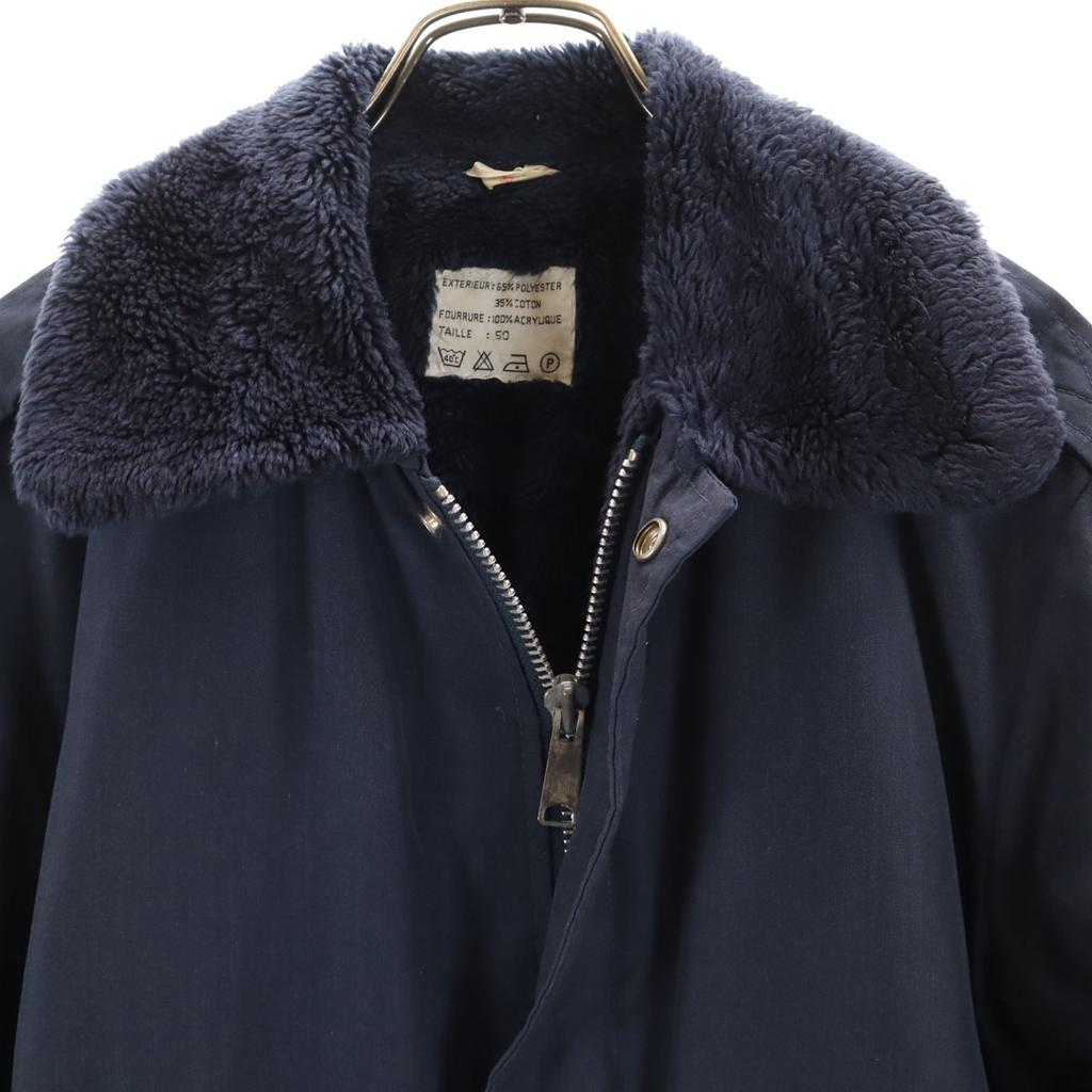 70s 80s vintage G-1 Flight jacket 50 Navy Men's Used