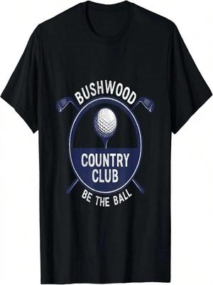 BUSHWOOD COUNTRY CLUB 's Unisex Golf Sport T-Shirt