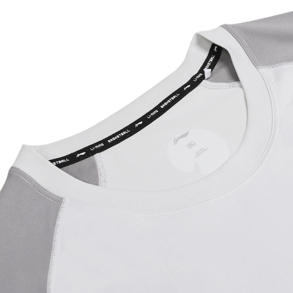 Li Ning T Shirt Unisex Light Gray ATSV935-2