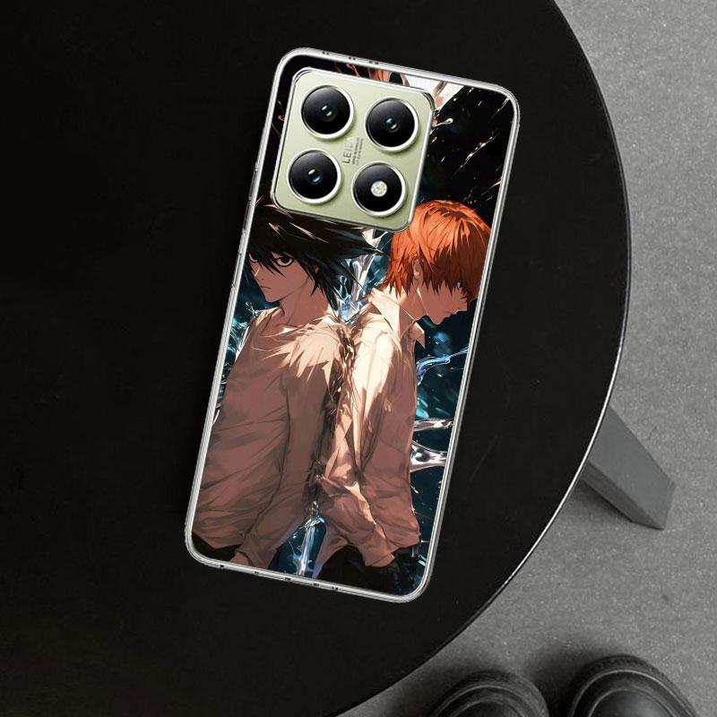 N-Note D-Death Anime Ryuk Phone Case Cover for Xiaomi Redmi Note 15 14 13 12 11 Pro Plus 14S 12S 11S 11T 11E 10S 10 Customized F