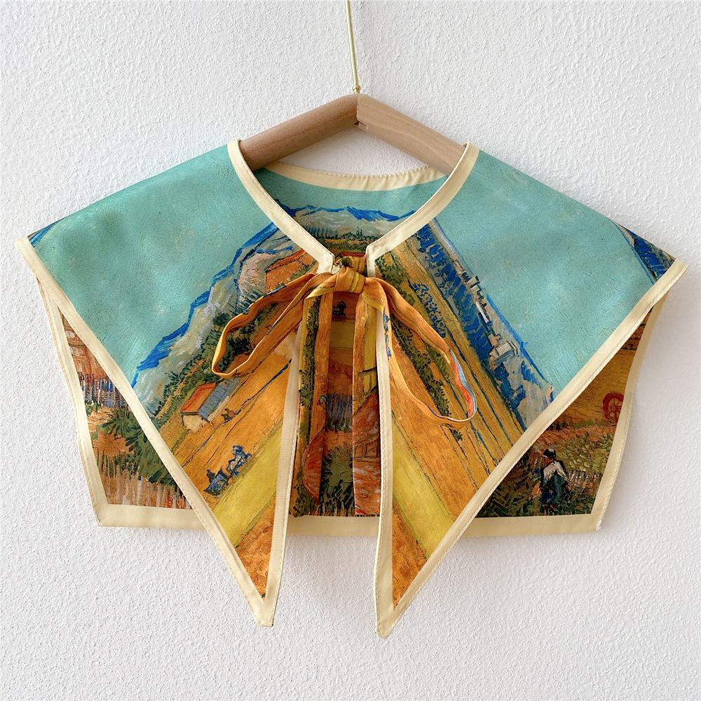 Silk Shawl Scarf: Women's Shoulder Drape for Spring, Summer, Autumn - Versatile Neck Decoration & Protection